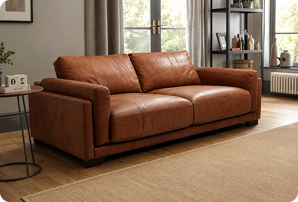 Nordic Comfort 2-Seater Sofa
